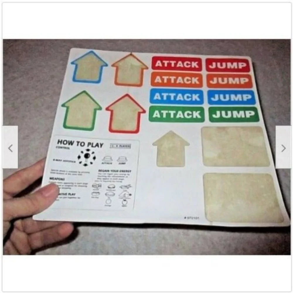 Vintage Simpson ARCADE Game Instruction Manual Booklet 1991 Limited Edition